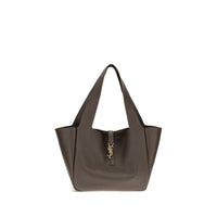 Saint Laurent Le 5 À 7 Bea Deerskin Leather Shoulder Bag — Brown