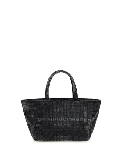 Alexander Wang Punch Crystal Embellished Shoulder Bag