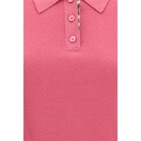 Burberry Multicolor Wool Check Polo Shirt