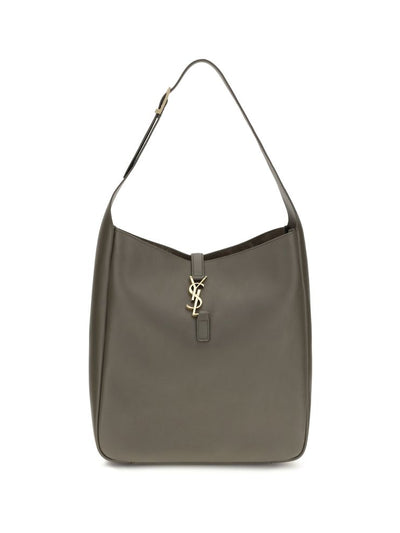 Saint Laurent Le 5 À 7 Grained Leather Shoulder Bag — Bicolour