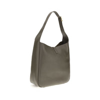 Saint Laurent Le 5 À 7 Grained Leather Shoulder Bag — Bicolour