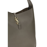 Saint Laurent Le 5 À 7 Grained Leather Shoulder Bag — Bicolour