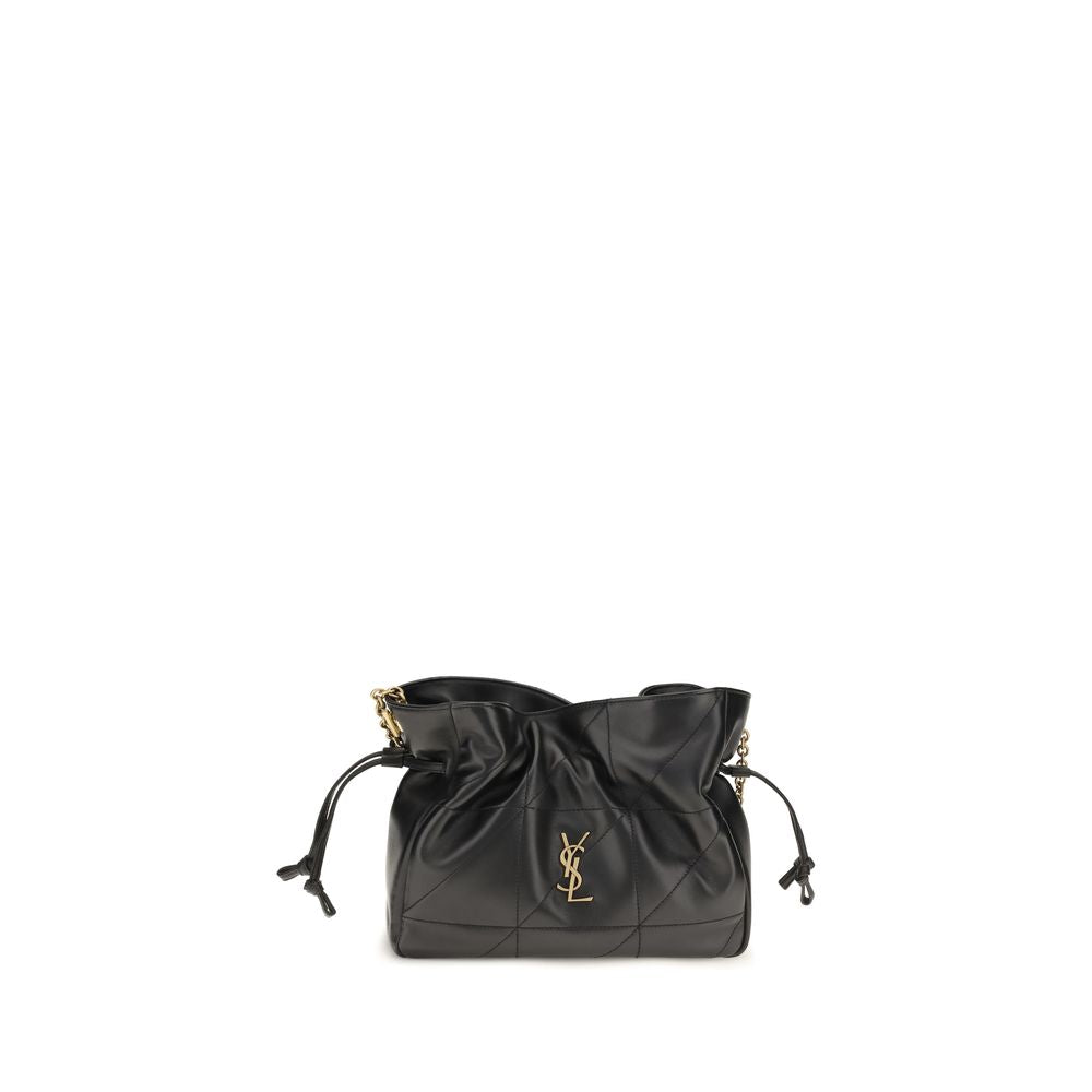 Saint Laurent Jamie Lambskin Pouch with Strap