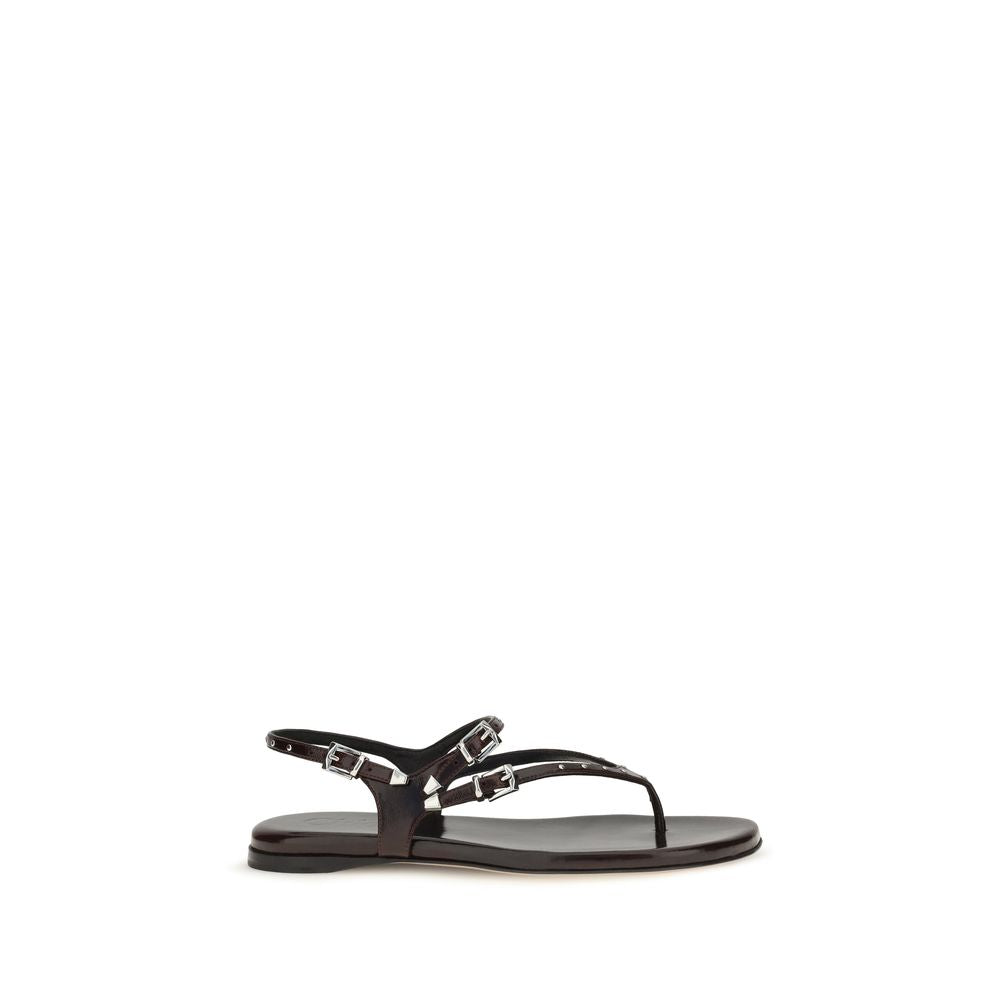 Chloé Susanna Studded Sandals — Black