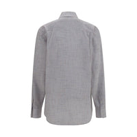 The Row Dalan Cotton Shirt — Multicolor Check