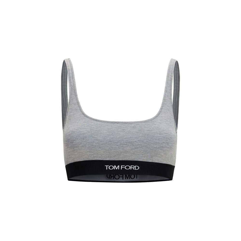 Tom Ford Modal Sports Bra — Grey