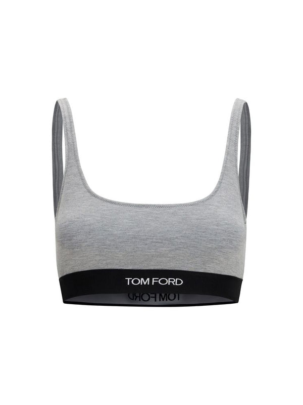 Tom Ford Modal Sports Bra — Grey