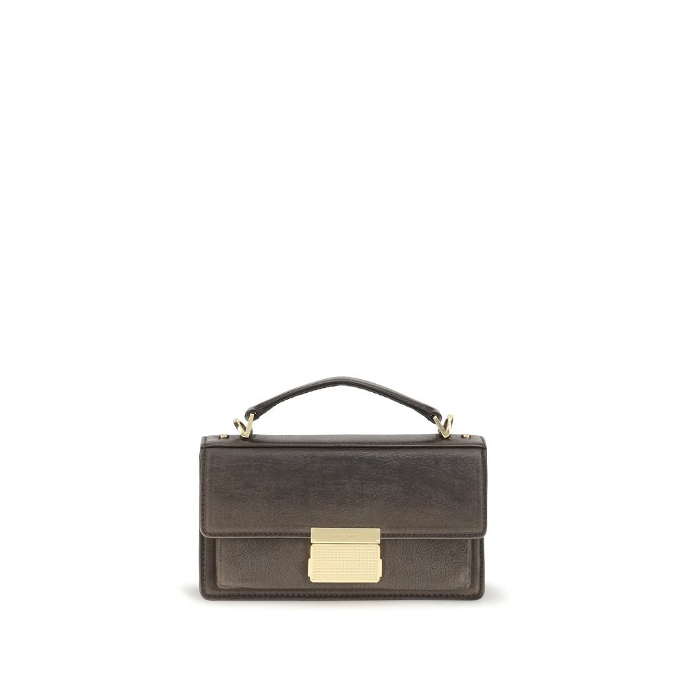 Golden Goose Venezia Leather Handbag — Brown