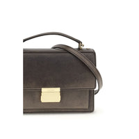 Golden Goose Venezia Leather Handbag Large — Brown