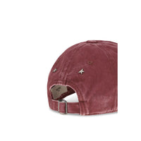 Golden Goose Journey Baseball Cap — Bordeaux