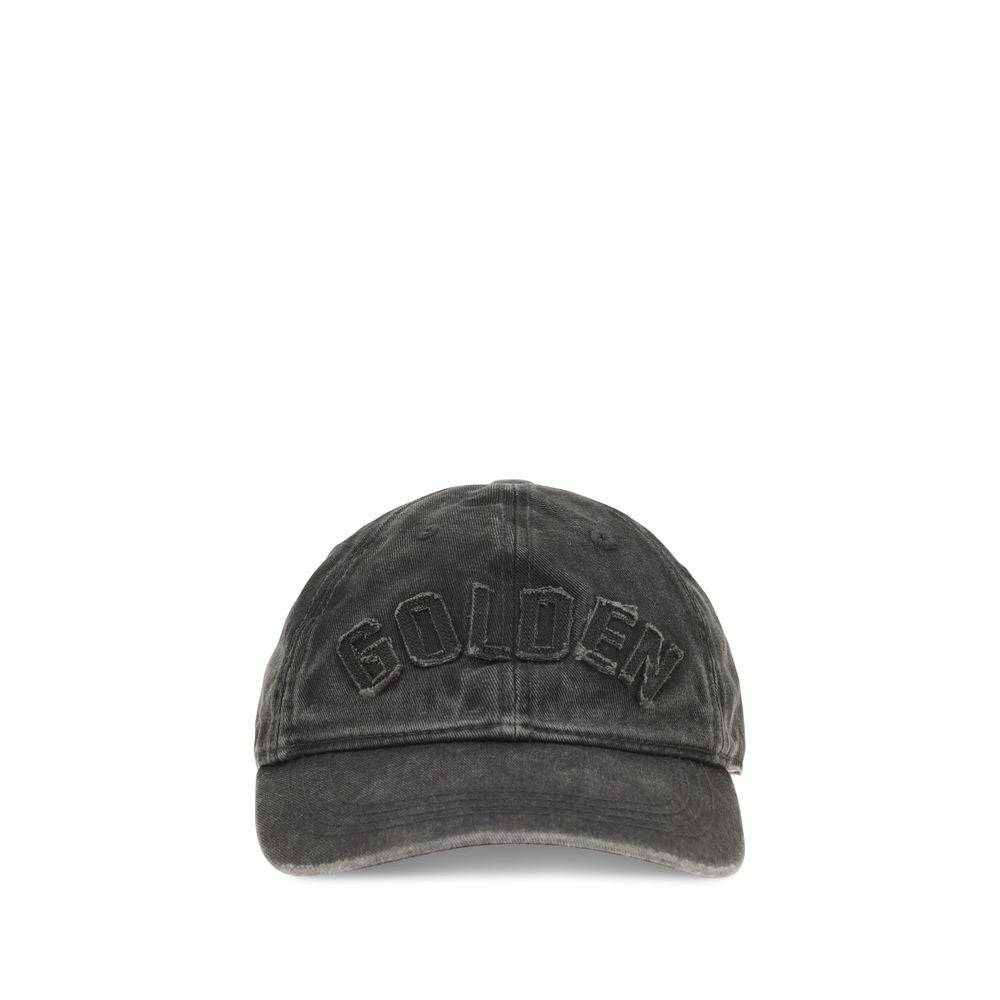Golden Goose Journey Baseball Cap — Grey
