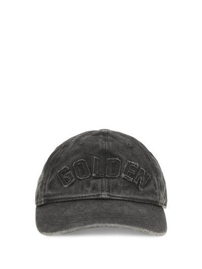 Golden Goose Journey Baseball Cap — Grey