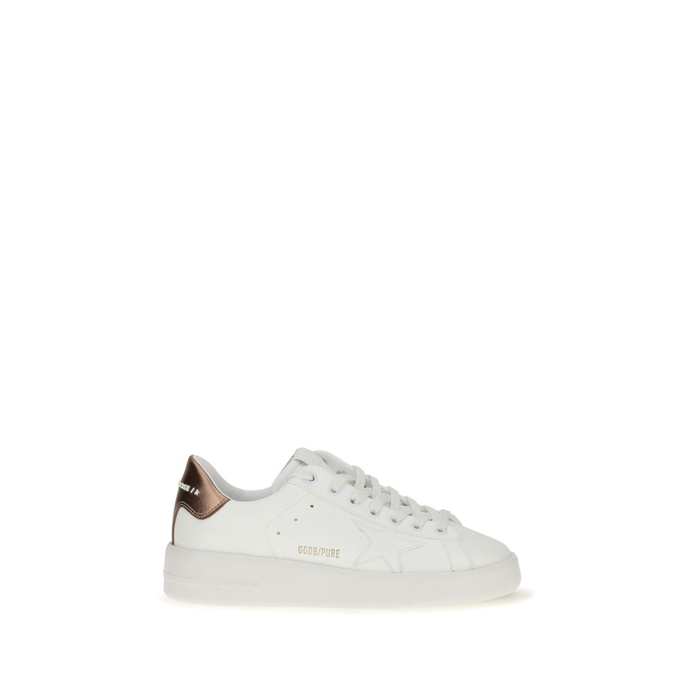 Golden Goose Pure Star Leather Sneaker — White