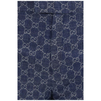 Gucci GG Jacquard Denim Trousers