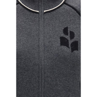 Isabel Marant Étoile Lanya Zip Cardigan in Grey