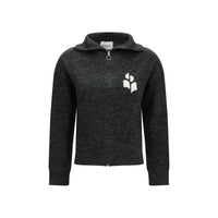 Isabel Marant Étoile Coxy High-Neck Sweatshirt in Black