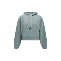 Isabel Marant Étoile Salmy Logo Hoodie in Grey