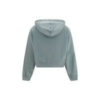 Isabel Marant Étoile Salmy Logo Hoodie in Grey