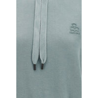 Isabel Marant Étoile Salmy Logo Hoodie in Grey