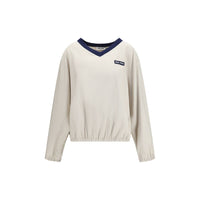 Miu Miu Pongé Tech Basketball Sweatshirt