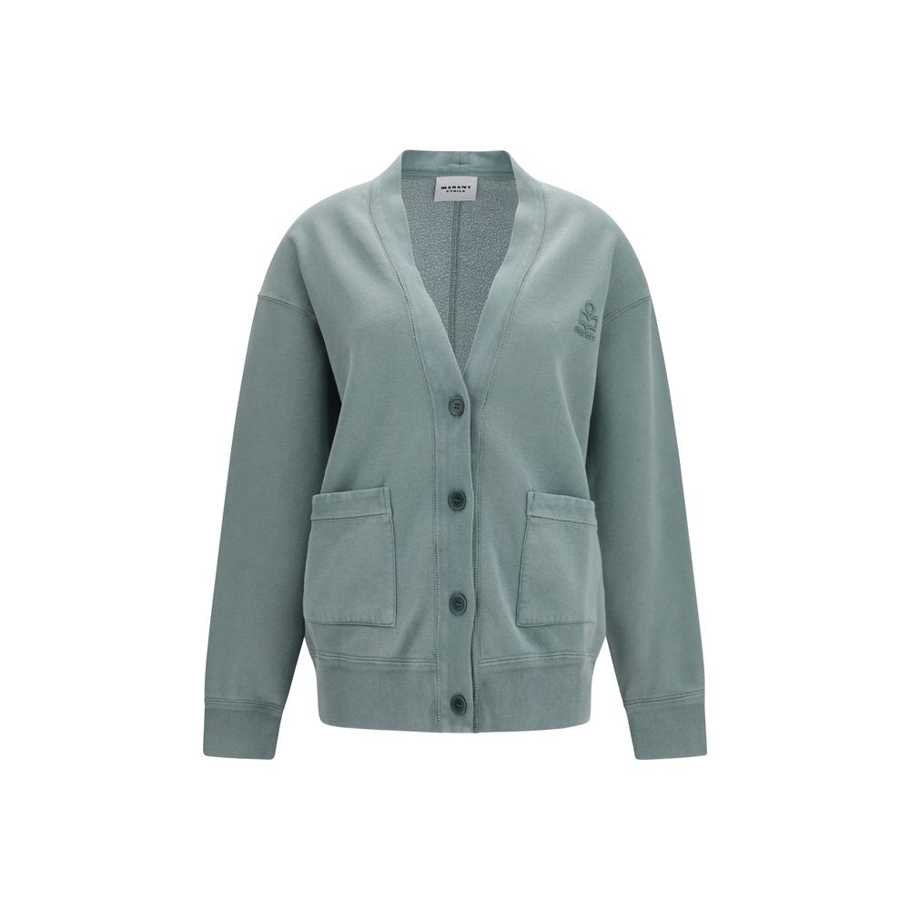 Isabel Marant Étoile Stephy V-Neck Cardigan in Grey
