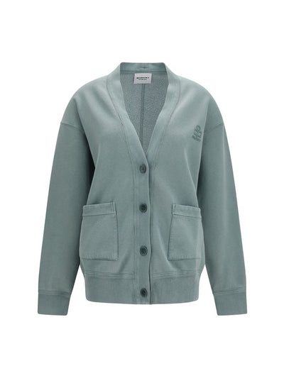 Isabel Marant Étoile Stephy V-Neck Cardigan in Grey