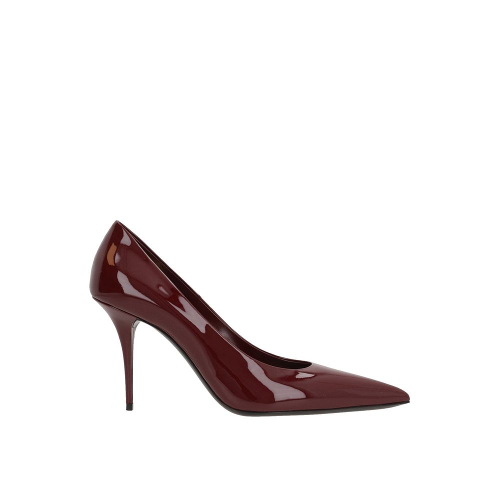 Saint Laurent Patent Calfskin Platform Pump