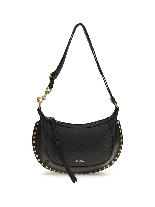Isabel Marant Oskan Moon Shoulder Bag in Black