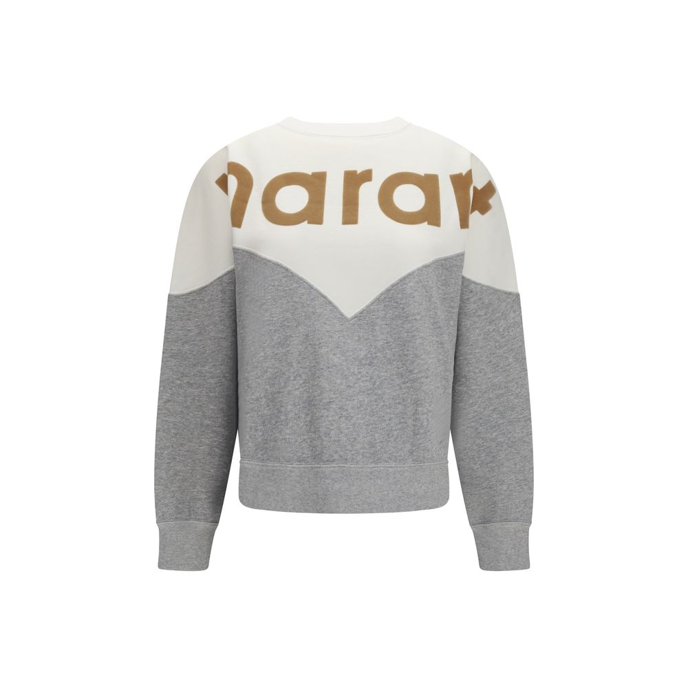 Isabel Marant Étoile Houston Logo Sweatshirt in Grey