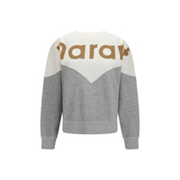 Isabel Marant Étoile Houston Logo Sweatshirt in Grey