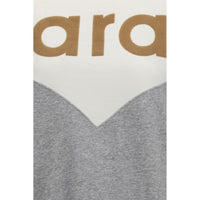 Isabel Marant Étoile Houston Logo Sweatshirt in Grey