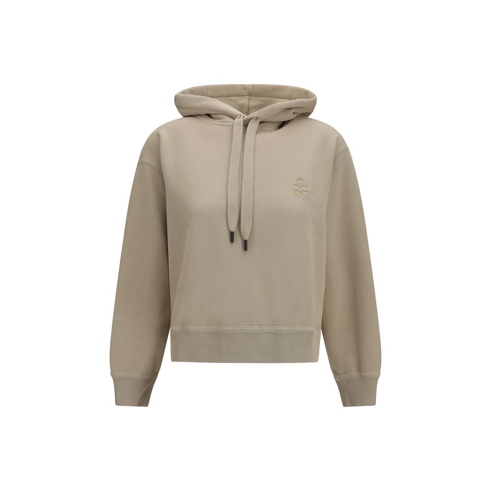Isabel Marant Étoile Salmy Logo Hoodie in Beige