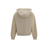 Isabel Marant Étoile Salmy Logo Hoodie in Beige