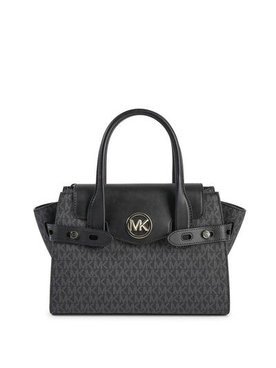 Michael Kors Black Pvc Satchel Bag
