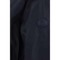Burberry Check-Lined Packaway Parka — Black