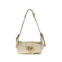 Chloé Beige Calf Leather Small Paddington Shoulder Bag