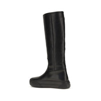 Chloé Delia Flatform Boots — Black