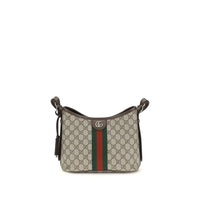 Gucci Ophidia GG Shoulder Bag — Beige