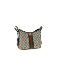 Gucci Ophidia GG Shoulder Bag — Beige