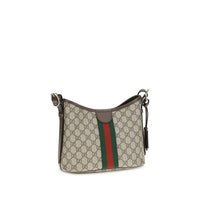 Gucci Ophidia GG Shoulder Bag — Beige