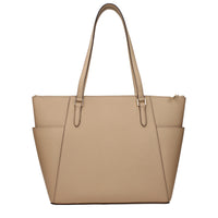 Michael Kors Beige Leather Shoulder Bag