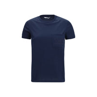 Max Mara Papaia Monogram T-Shirt — Blue