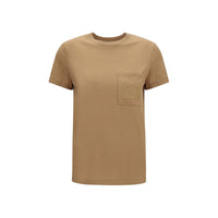 Max Mara Papaia Monogram T-Shirt — Beige