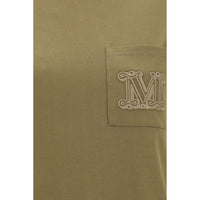 Max Mara Papaia Monogram T-Shirt — Bicolor