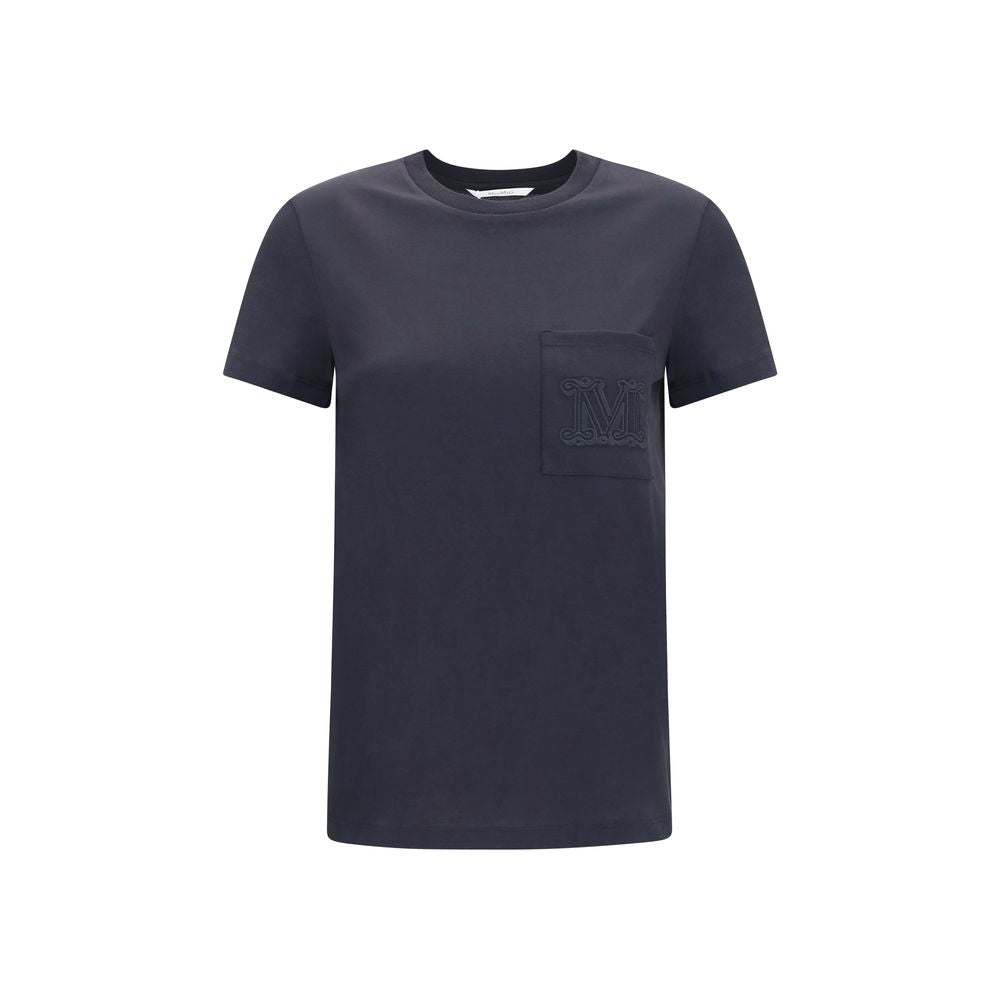 Max Mara Papaia Monogram T-Shirt — Black