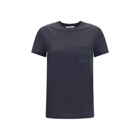 Max Mara Papaia Monogram T-Shirt — Black