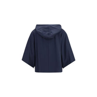 Max Mara Fidato Hooded Sweatshirt — Blue