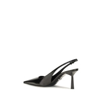 Prada Leather Slingback Pumps — Black