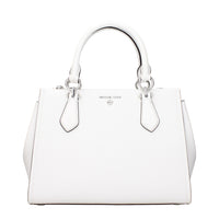 Michael Kors White Leather Handbag