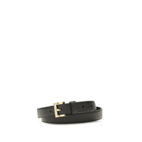 Prada Saffiano Leather Belt — Black
